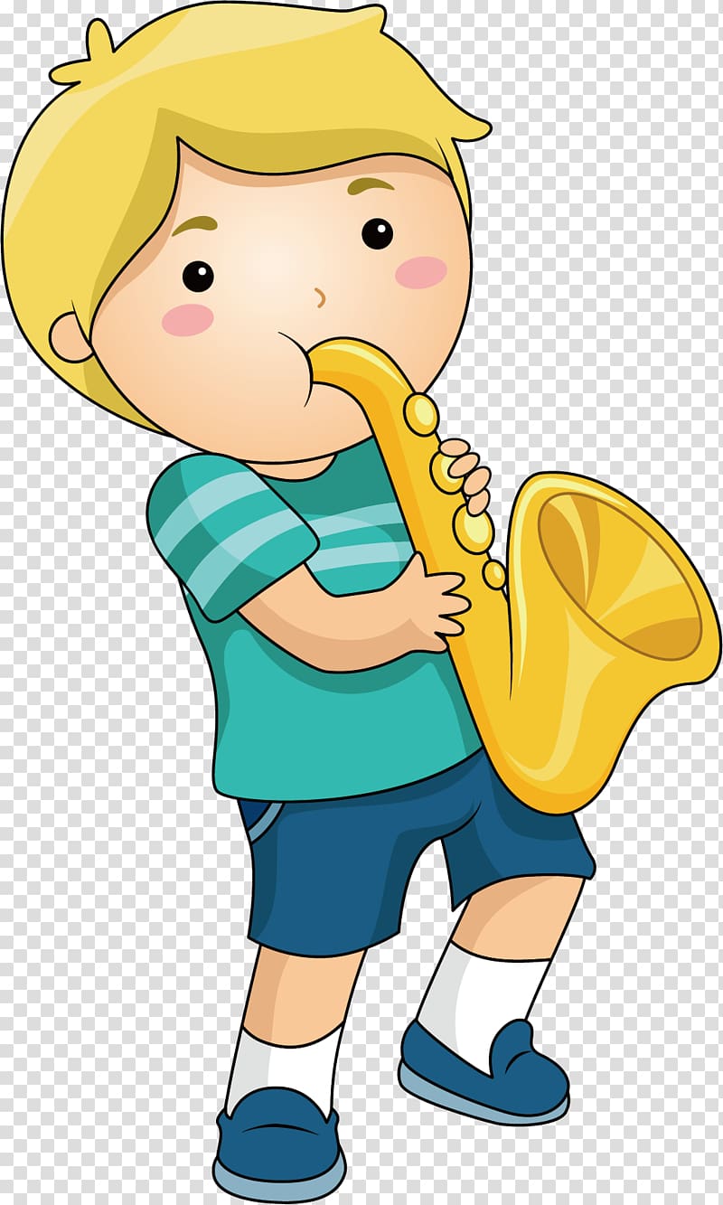 Musical instrument , Boy music cartoon poster promotional material transparent background PNG clipart