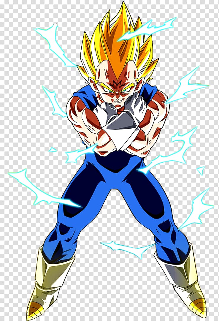 Dragon Ball Son Goku Super Saiyan 1, Goku Trunks Vegeta Gohan Majin Buu,  Dragon Ball Goku, boy, cartoon, cell png