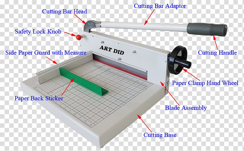 Paper cutter Bookbinding Machine Hot-melt adhesive, Paper Cutter transparent background PNG clipart