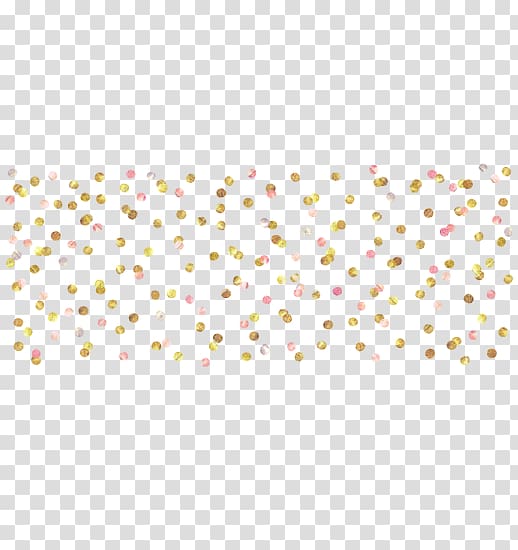Confetti Gold , GOLD DOTS transparent background PNG clipart
