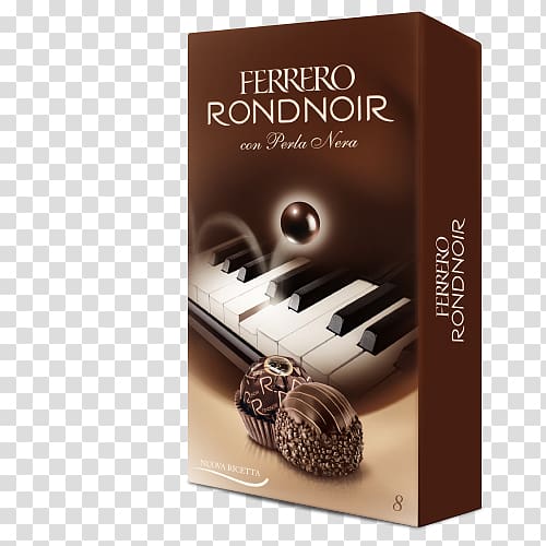 Praline Piano Ferrero Конфеты хрустящие покрытые темным шоколадом Rondnoir в коробке 120 г 1 шт Product design, piano transparent background PNG clipart