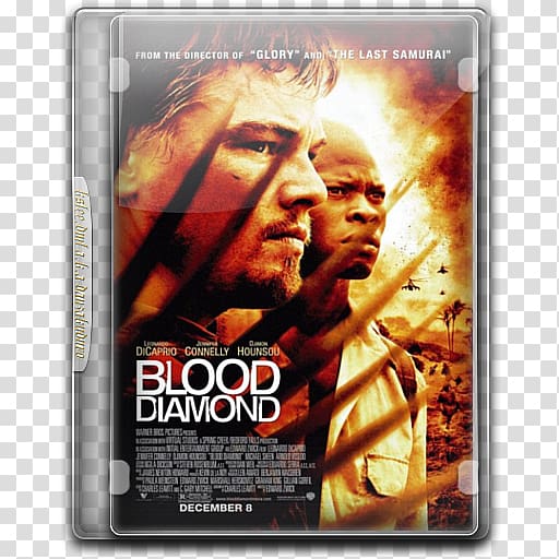 Djimon Hounsou Blood Diamond Solomon Vandy Film Hollywood, bloody show transparent background PNG clipart