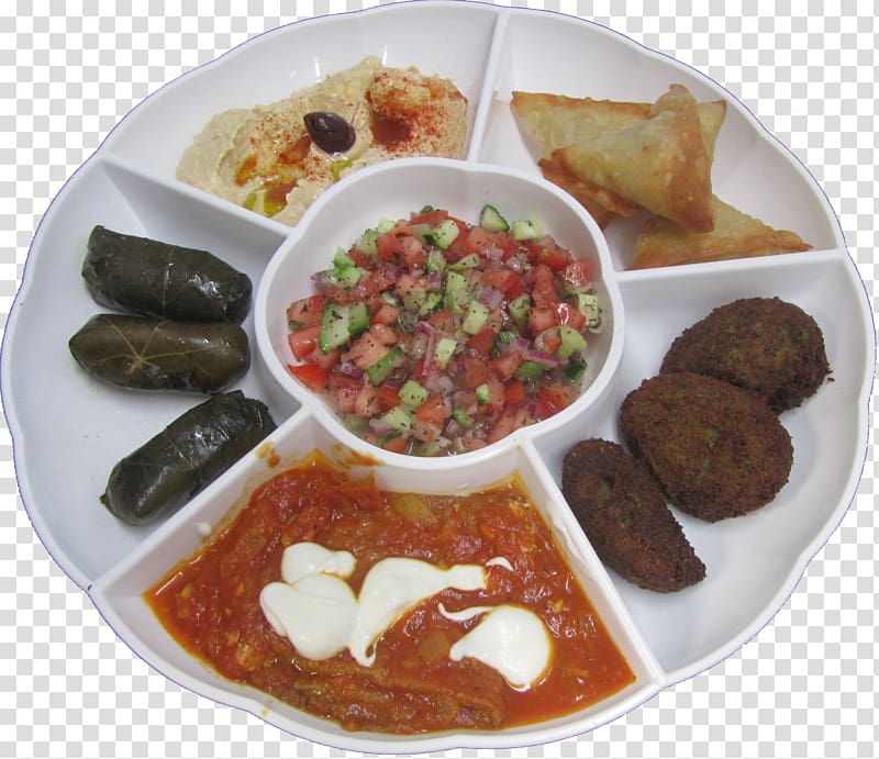 Indian cuisine Full breakfast Falafel Meze Middle Eastern cuisine, breakfast transparent background PNG clipart