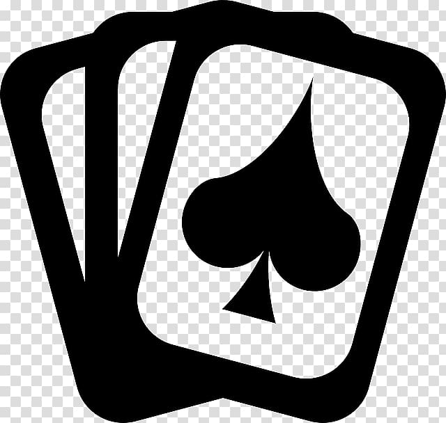 Black & White Playing card Suit Card game, suit transparent background PNG clipart