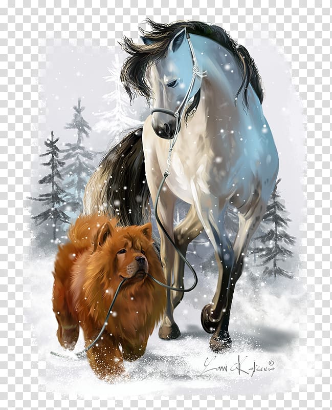 Chow Chow Horse Art Poster Printing, horse transparent background PNG clipart