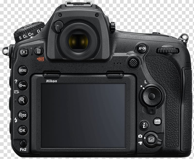 Nikon D5 Full-frame digital SLR Camera, Camera transparent background PNG clipart