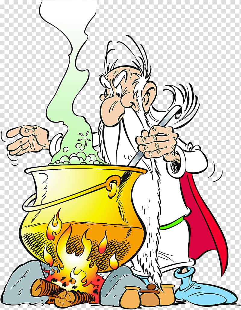 Obelix Getafix Asterix Potion Training, Muertos transparent background PNG clipart