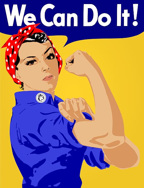 We Can Do It! , I Do transparent background PNG clipart