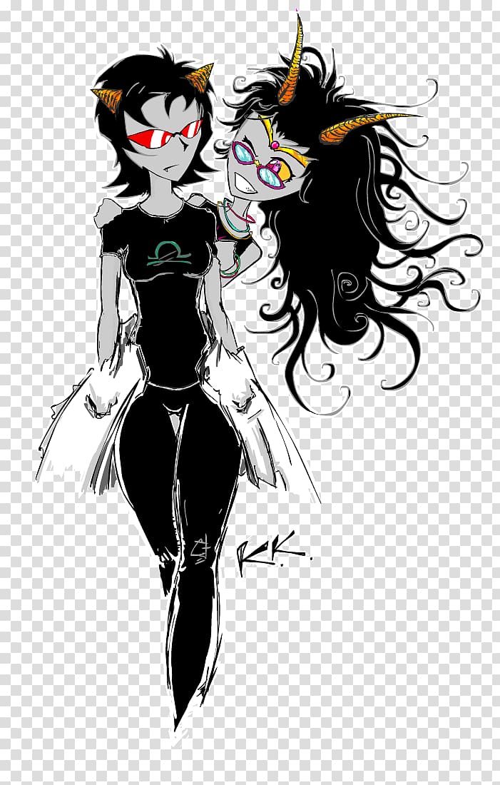 Art museum Illustration Homestuck World, Feferi Peixes Drawing transparent background PNG clipart