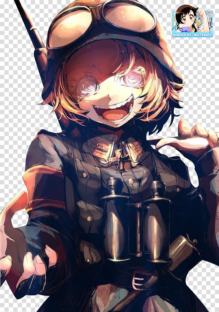 The Saga of Tanya the Evil Manga Anime Rendering, manga transparent background PNG clipart