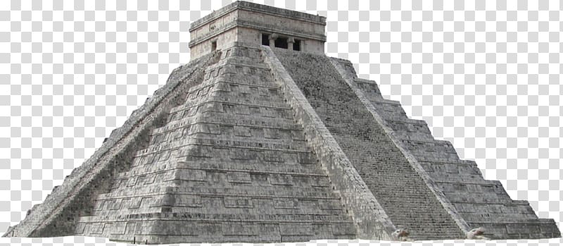 Pyramid of the Sun, Mexico, Maya civilization El Castillo, Chichen Itza Temple Mesoamerican pyramids, pyramid transparent background PNG clipart
