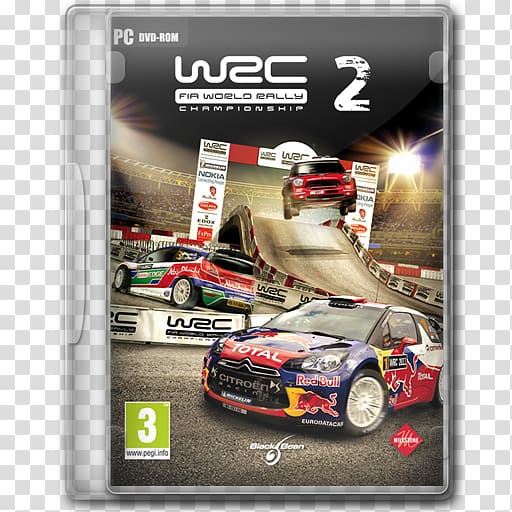 W2C 2 case, rallying car brand, WRC FIA World Rally Championship 2 transparent background PNG clipart