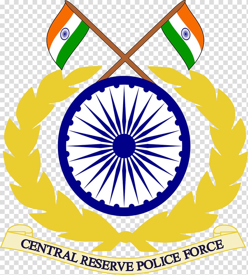 Central Reserve Police Force Government of India Central Armed Police Forces Sub-inspector Head constable, decal transparent background PNG clipart