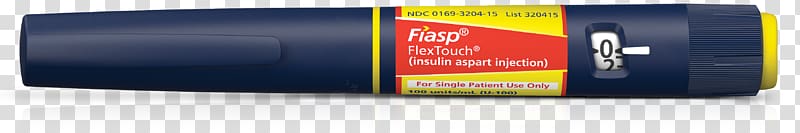 Insulin Novo Nordisk Diabetes mellitus, yellow pen transparent background PNG clipart