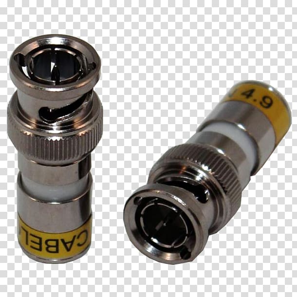 RG-6 Electrical connector Coaxial cable BNC connector RG-59, microtik transparent background PNG clipart