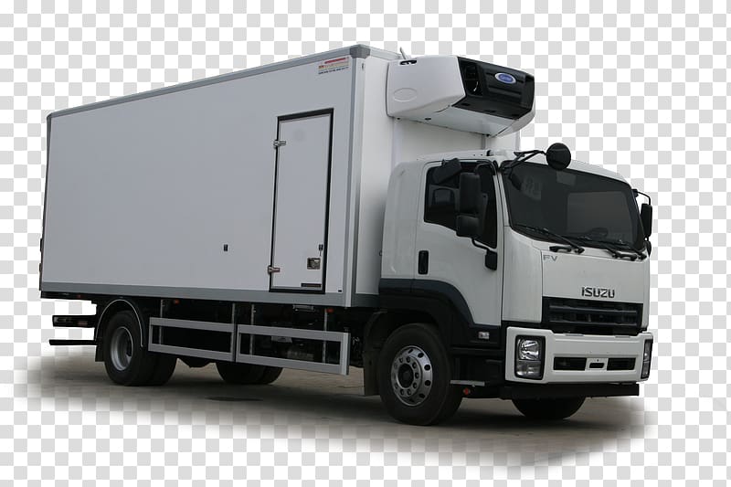 Commercial vehicle Van Isuzu Forward Car, car transparent background PNG clipart