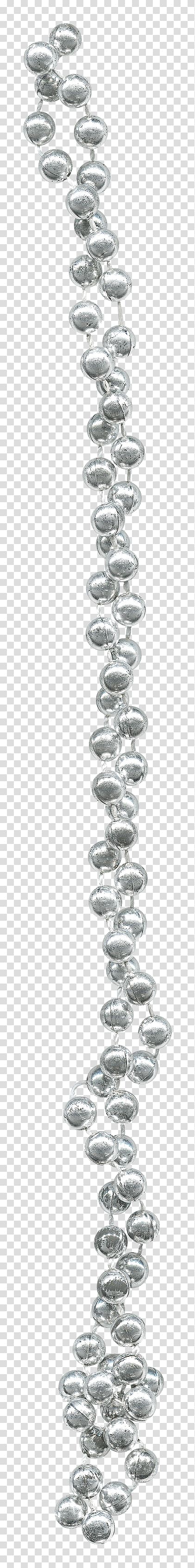 Silver Bead , Beautiful silver beads transparent background PNG clipart