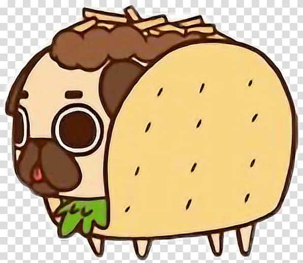 Pug Taco Burrito Puppy Chicken, puppy transparent background PNG clipart