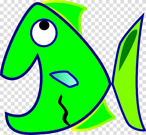Green Cartoon Fish Piranha , fish transparent background PNG clipart