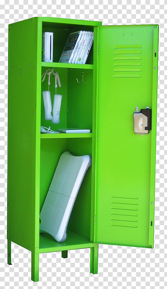 organized locker clipart