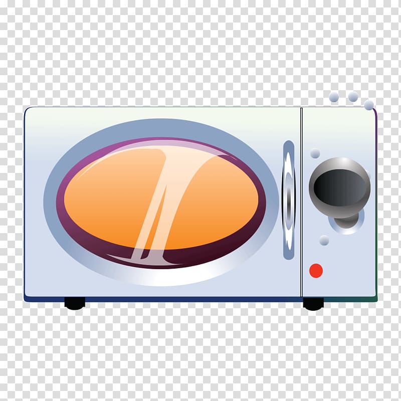 Euclidean Microwave oven Home appliance, Creative Microwave transparent background PNG clipart
