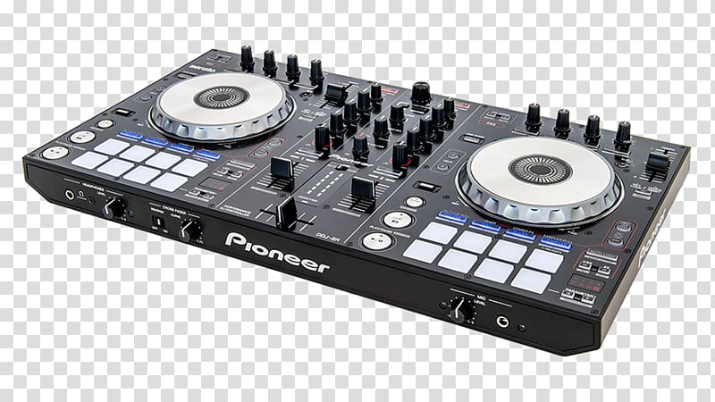 Pioneer DJ DJ controller Disc jockey Pioneer Corporation Serato Audio Research, Top Angle transparent background PNG clipart