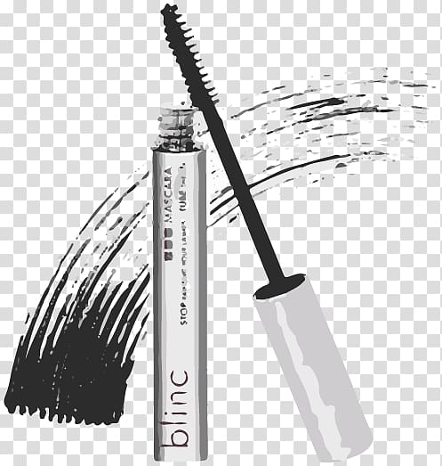 Blinc Mascara Powder Beauty Boutique Microblading Eyebrow, mascara wand transparent background PNG clipart