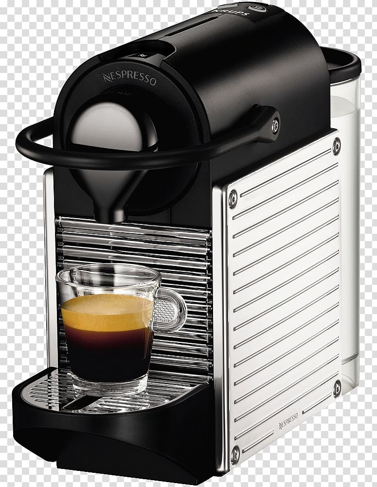 Nespresso Pixie C60 Espresso Machines Coffeemaker, nespresso transparent background PNG clipart