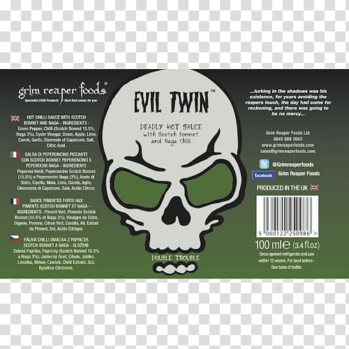 Chili con carne Evil Twin Brewing Brewery Hot Sauce Chili pepper, hot chilli transparent background PNG clipart