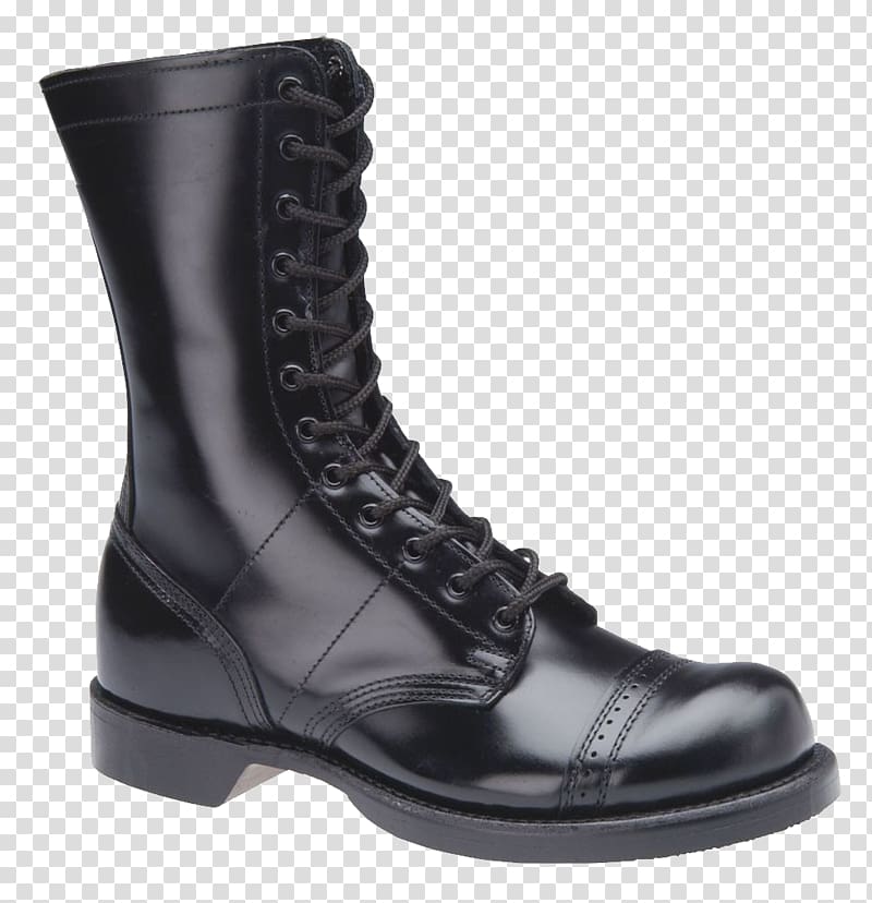 Jump boot Combat boot Leather Paratrooper, Boots transparent background PNG clipart