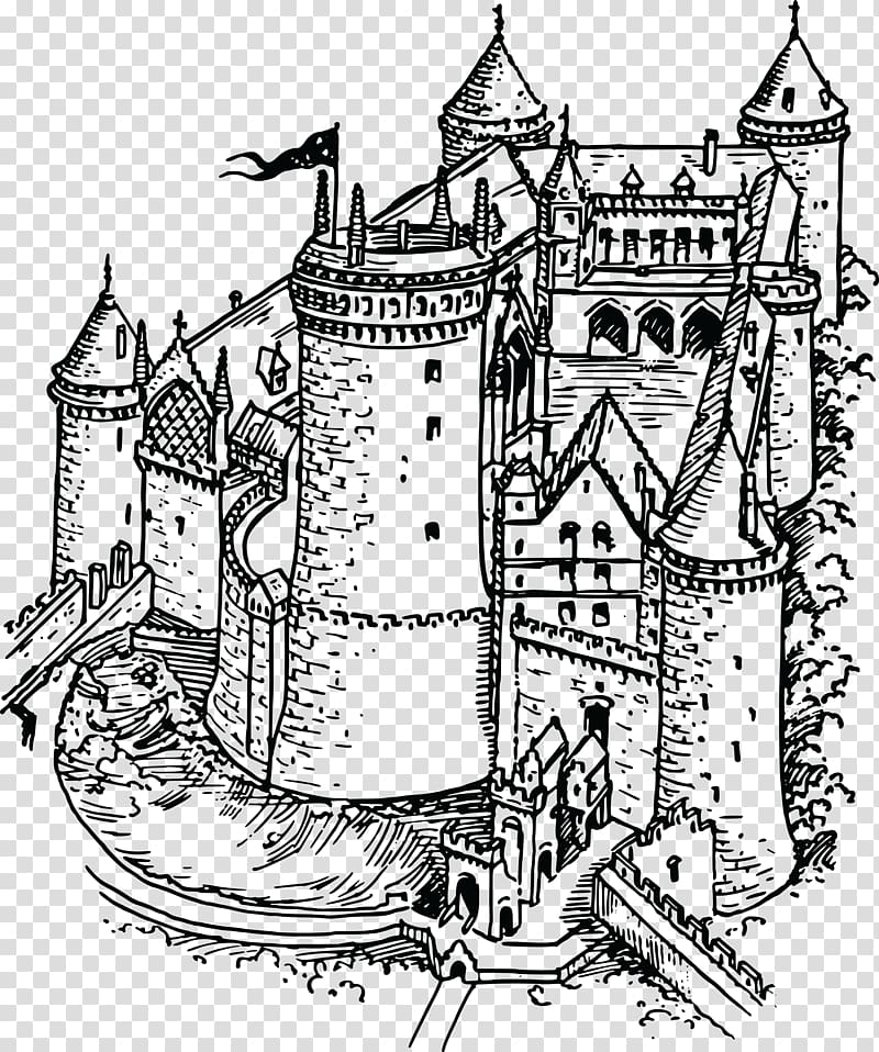 Britain in the Middle Ages Great Britain Fortification Castle, Castle transparent background PNG clipart