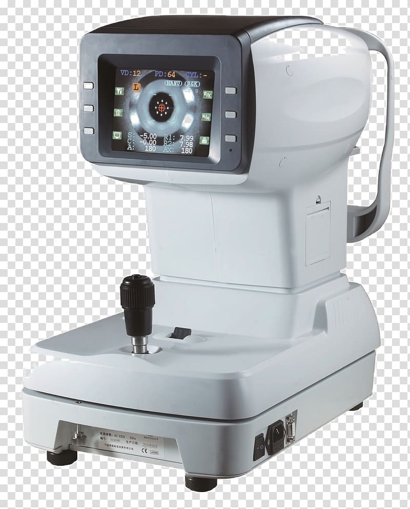 Eye examination Autorefractor Keratometer Slit lamp, Eye Test transparent background PNG clipart