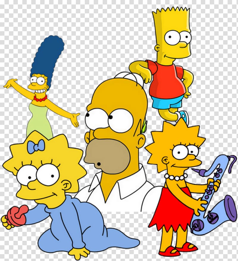 Maggie Simpson Bart Simpson Lisa Simpson Homer Simpson Reverend Lovejoy, simpsons transparent background PNG clipart