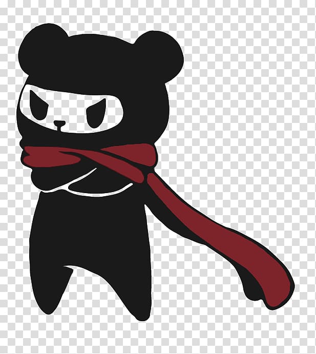 Giant panda Ninja Drawing Cuteness , Ninja transparent background PNG clipart