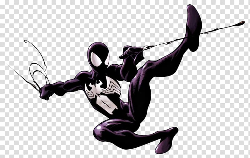 Spider-Man: Back in Black Venom Felicia Hardy Symbiote, spider-man transparent background PNG clipart