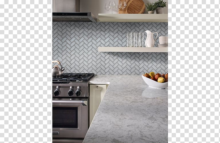 Tile Kitchen Herringbone pattern Bevel Countertop, kitchen transparent background PNG clipart