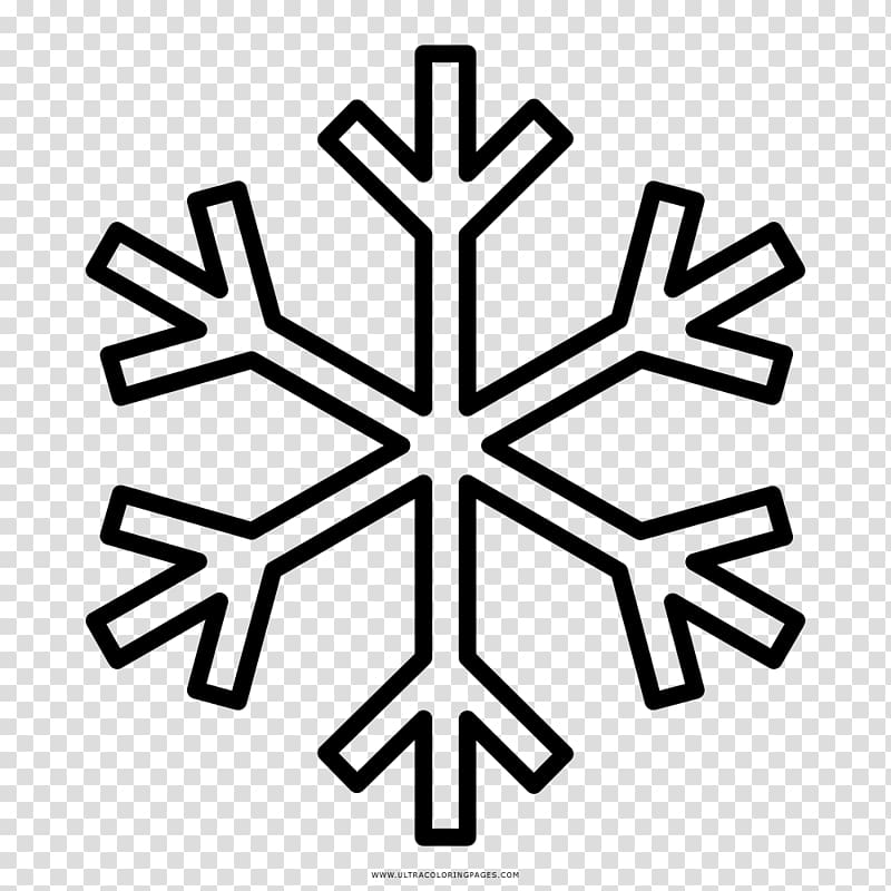 Snowflake Silhouette, Snowflake transparent background PNG clipart