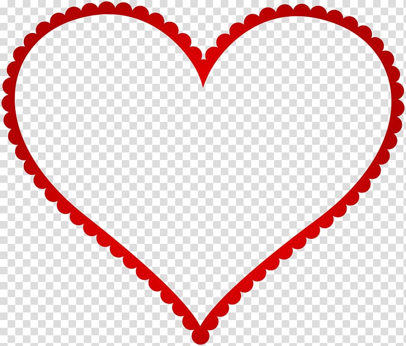 Heart frame , Red Heart Border Frame , red heart-themed illustration transparent background PNG clipart