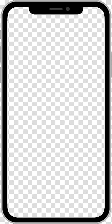 iphoneX mockup transparent background PNG clipart