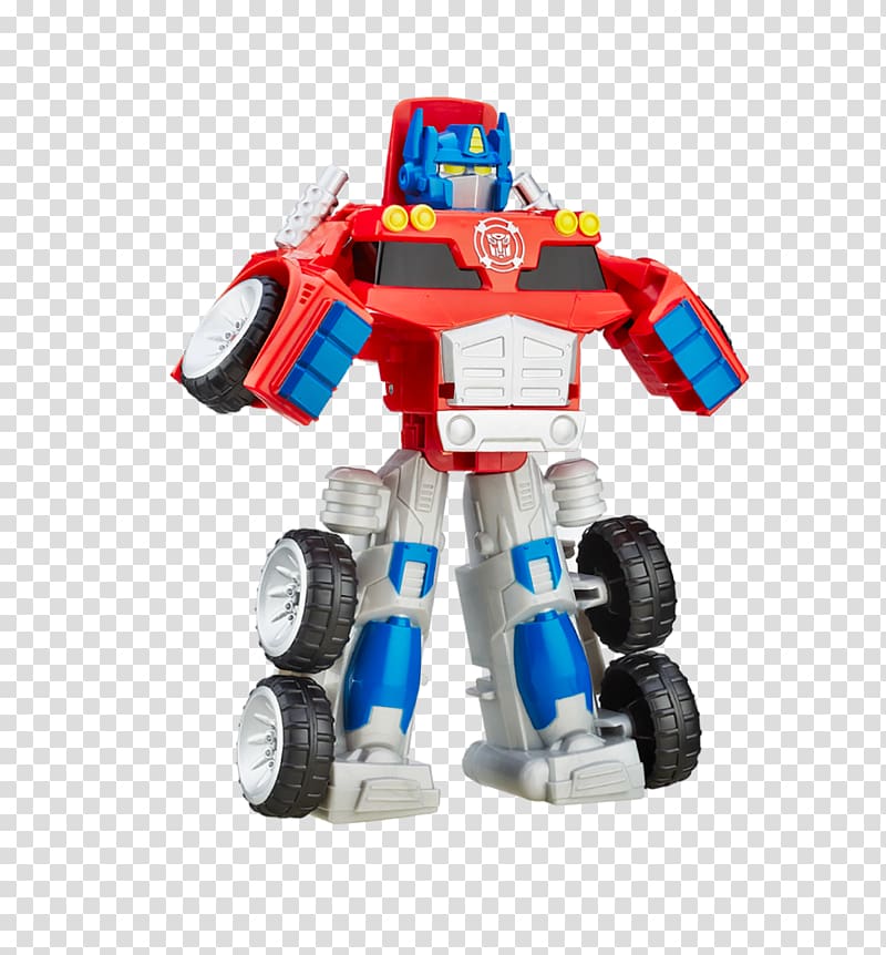 Optimus Prime Transformers Action & Toy Figures, Transformers Rescue Bots Meet Blurr transparent background PNG clipart