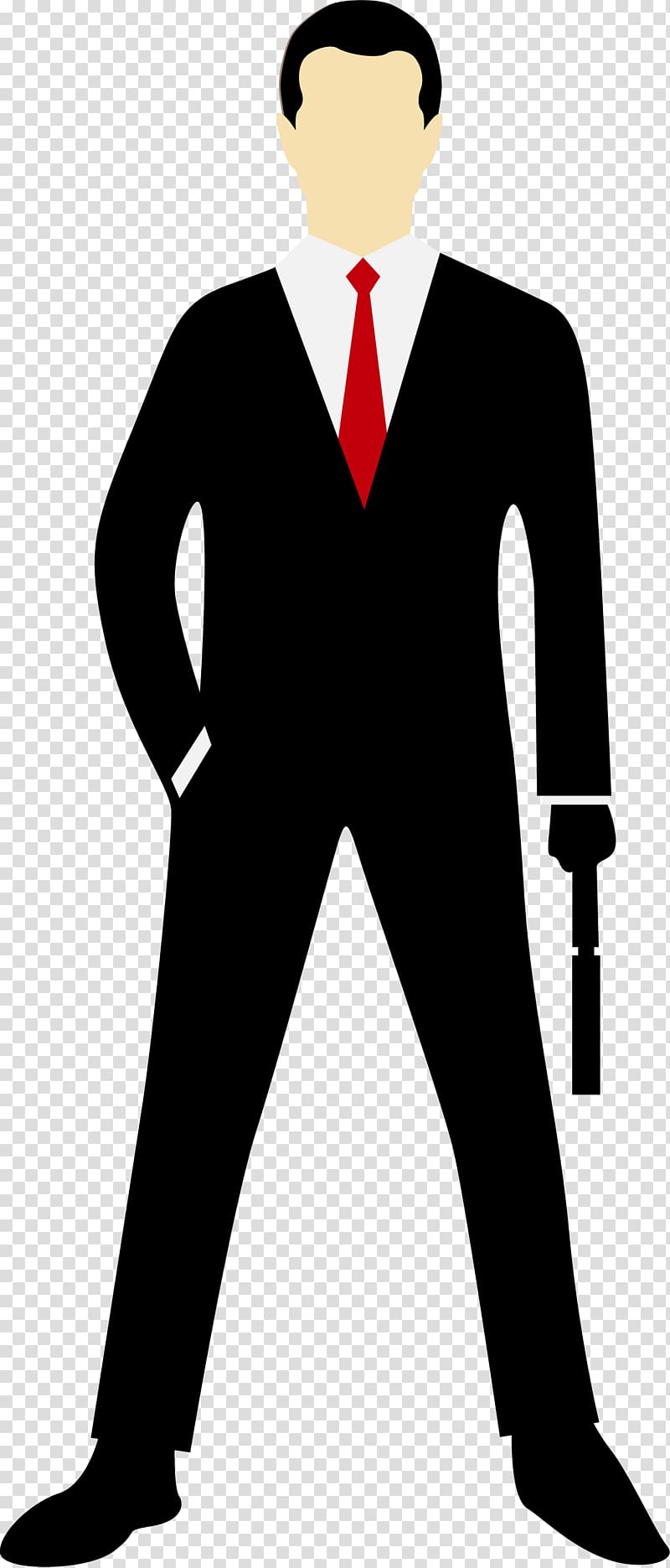 Secret Agent Silhouette Clip Art Download - James Bond Black And White -  Free Transparent PNG Clipart Images Downl…