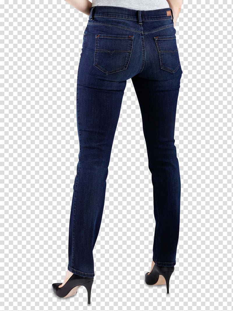 Jeans Slim-fit pants Clothing T-shirt, thin girl comparison transparent ...