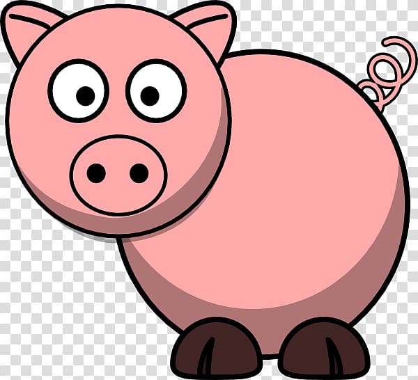 Domestic pig Free content , Cute Pig transparent background PNG clipart