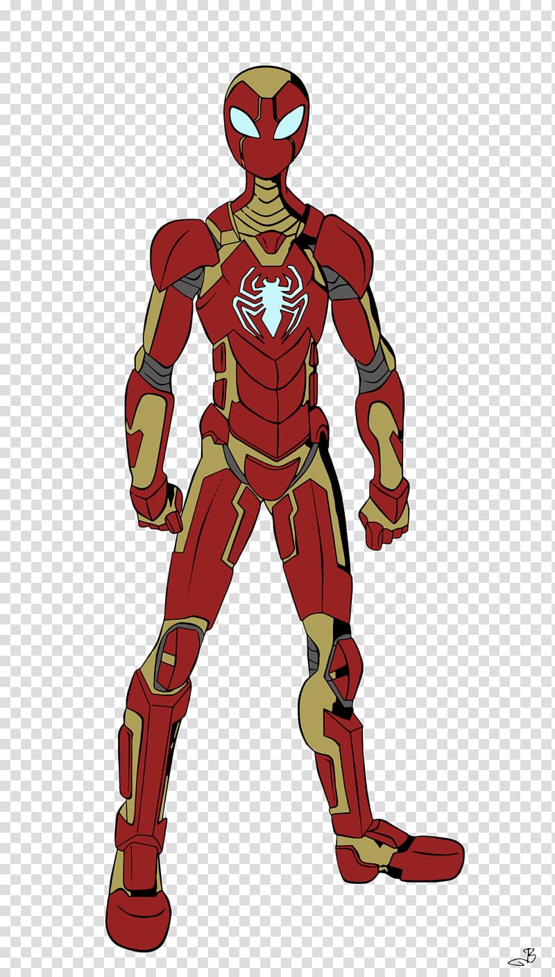 Spider-Man 2099 Iron Man Venom Iron Spider, iron spiderman transparent background PNG clipart