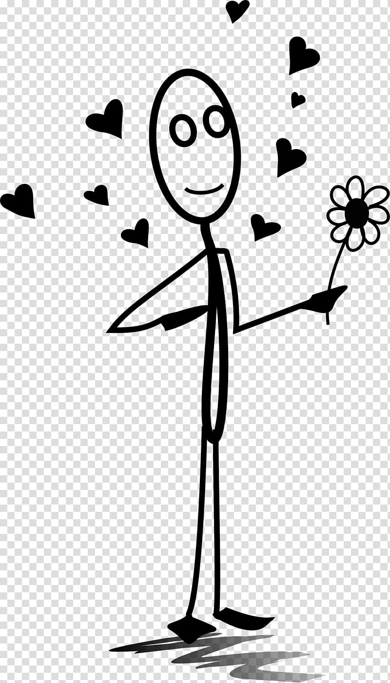 Stick figure Drawing Love , others transparent background PNG clipart