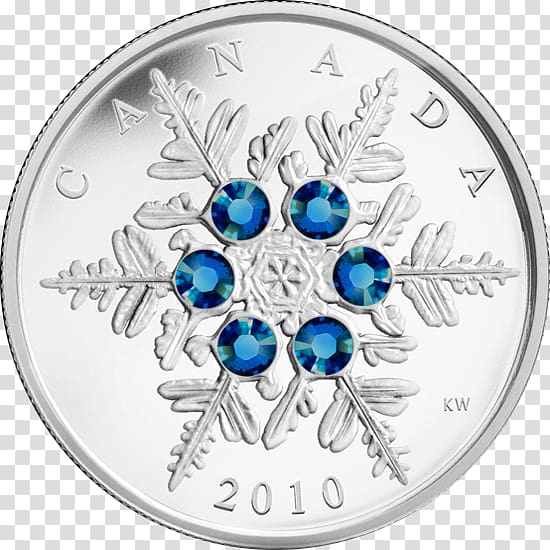 Canada Silver coin Crystal Silver coin, Canada transparent background PNG clipart