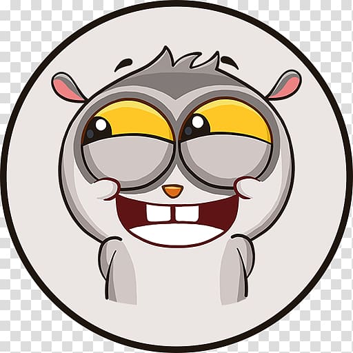 Sticker Telegram VKontakte Text, lemur transparent background PNG clipart