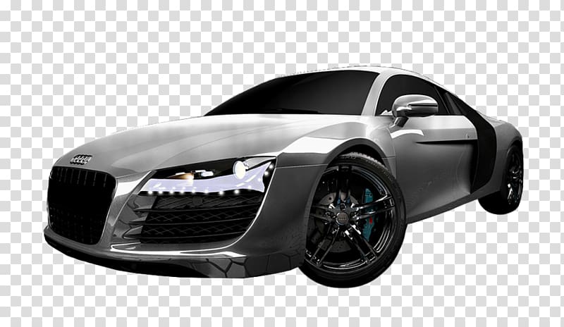 Audi R8 Car Audi Coupe GT Audi A6, car transparent background PNG clipart