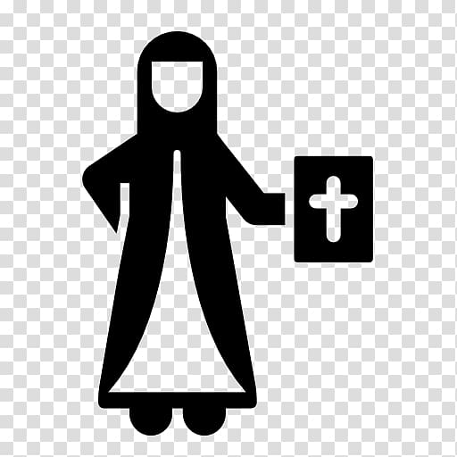 Bible Computer Icons Religion Christianity Nun, woman transparent background PNG clipart