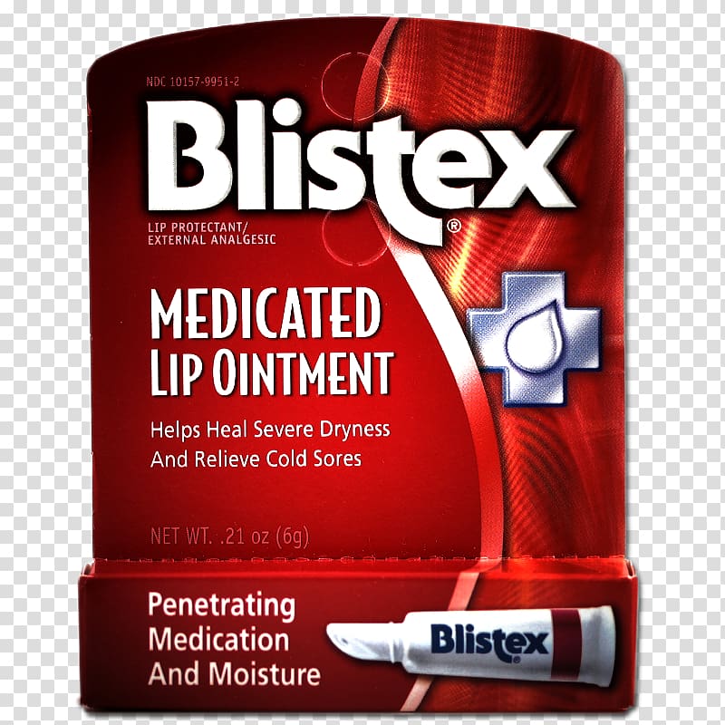 Lip balm Blistex, Incorporated Topical medication Moisturizer, medicated transparent background PNG clipart